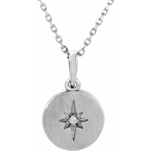 Accented Star Necklace