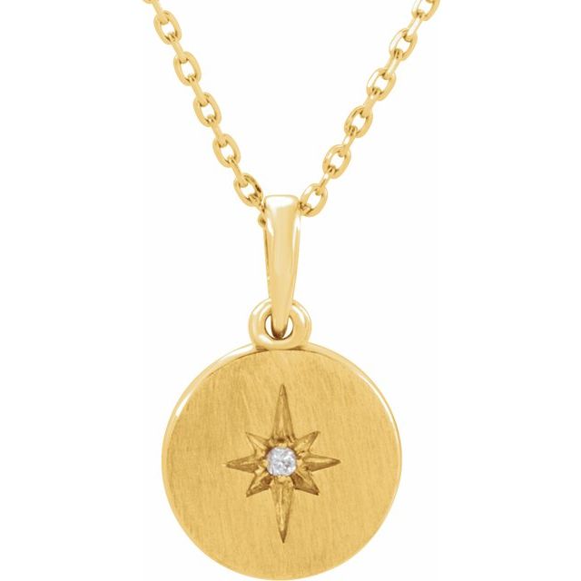 Accented Star Necklace