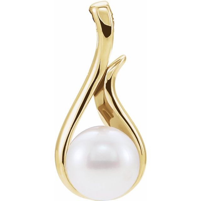 Pearl Freeform Pendant