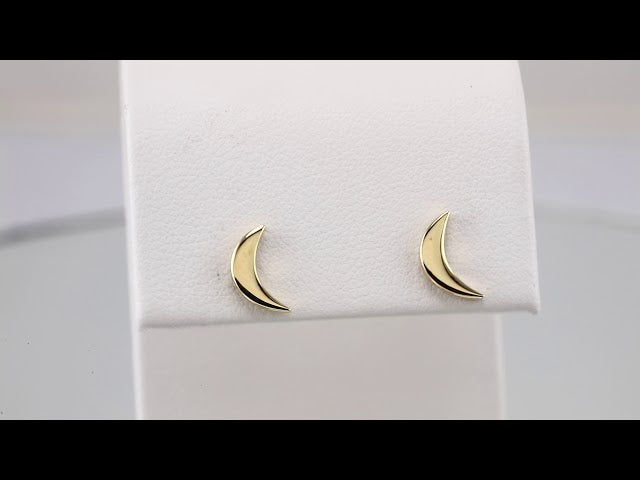 Crescent Moon Earrings