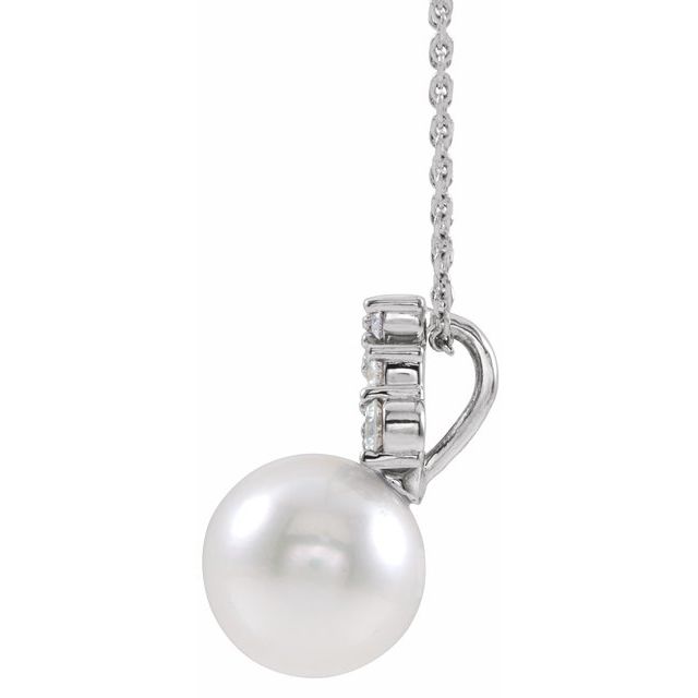 Pearl Cluster Necklace or Pendant