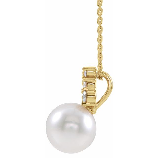 Pearl Cluster Necklace or Pendant