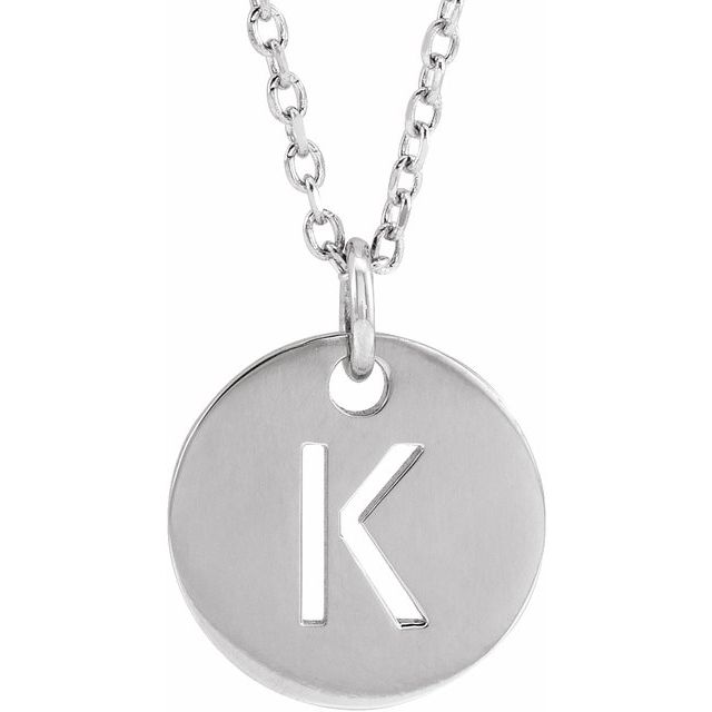 Initial Necklace or Pendant