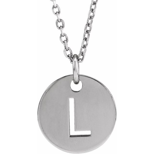 Initial Necklace or Pendant