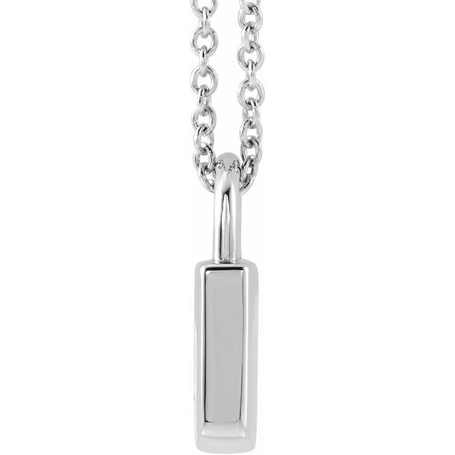 Engravable Lock Necklace or Pendant