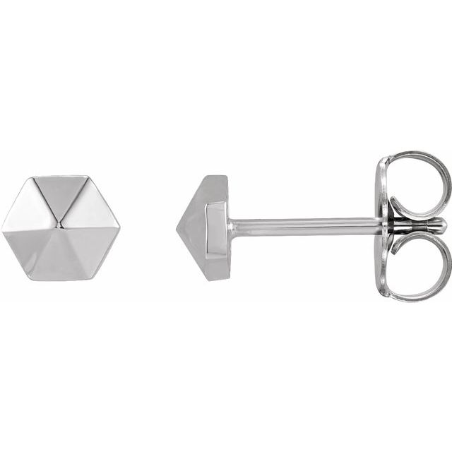 Hexagon Earrings