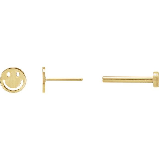 Smiley Face Earrings