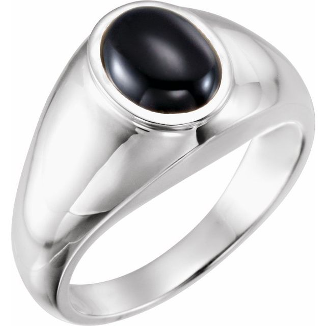 Bezel-Set Ring