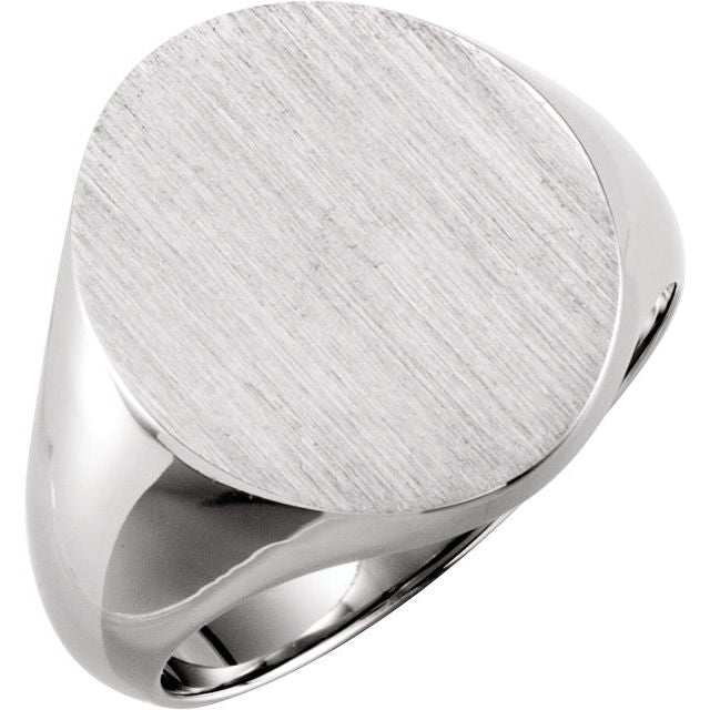 Oval Signet Ring