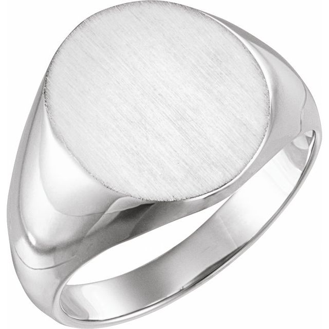 Oval Signet Ring