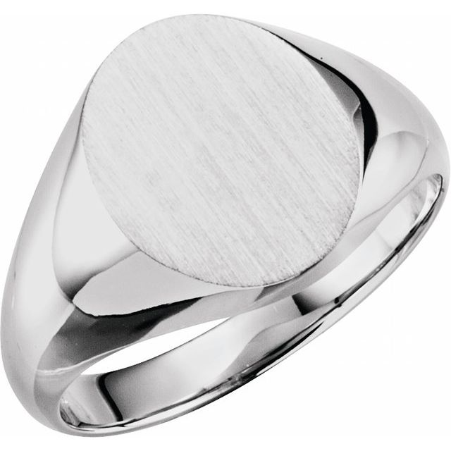 Oval Signet Ring