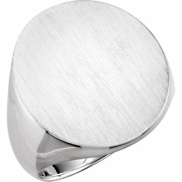 Oval Signet Ring