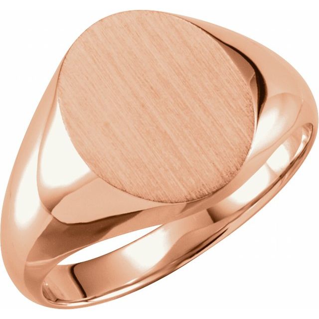 Oval Signet Ring