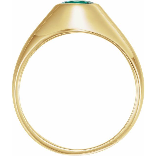 Bezel-Set Ring