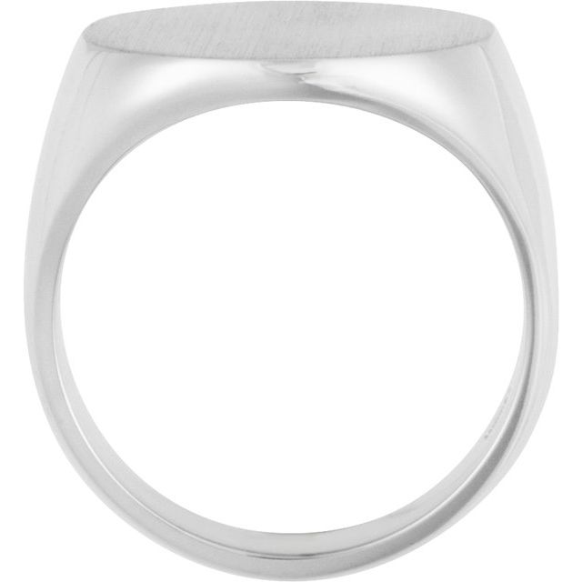 Round Signet Ring