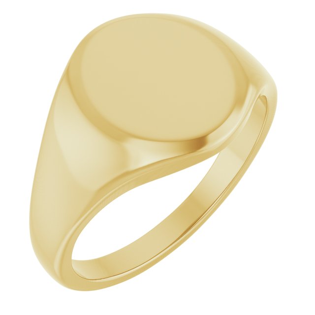 Oval Signet Ring