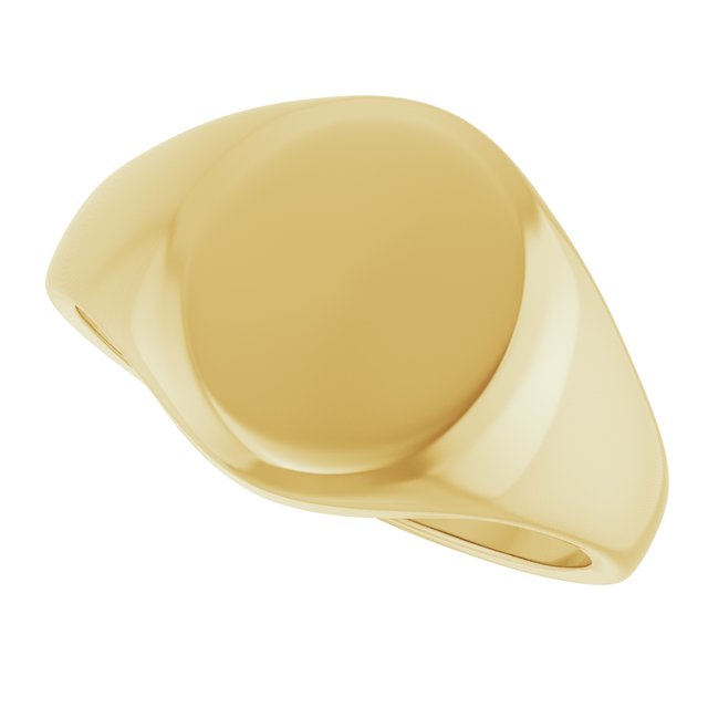 Oval Signet Ring