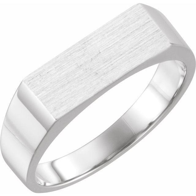 Rectangle Signet Ring