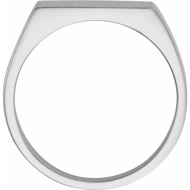 Rectangle Signet Ring