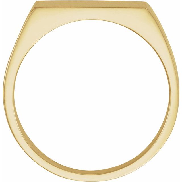 Rectangle Signet Ring