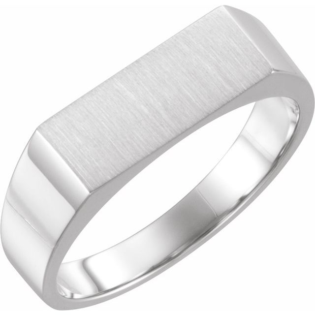 Rectangle Signet Ring