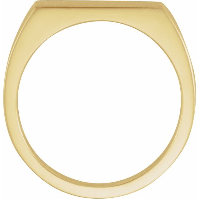 Rectangle Signet Ring