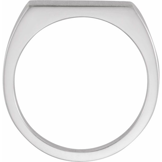 Rectangle Signet Ring