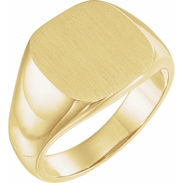 Square Signet Ring