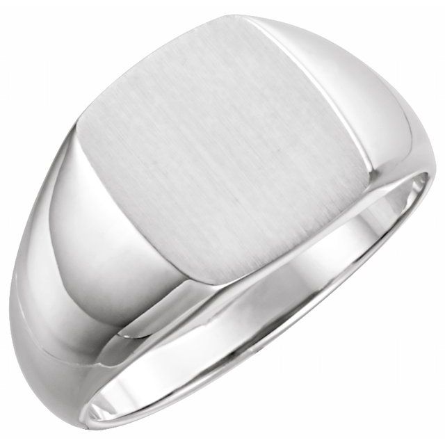 Rectangle Signet Ring