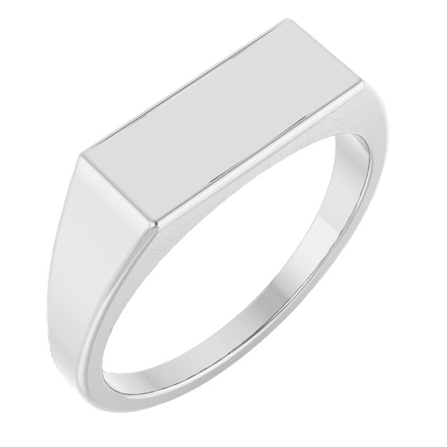 Rectangle Signet Ring