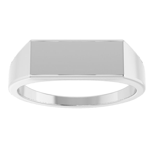 Rectangle Signet Ring