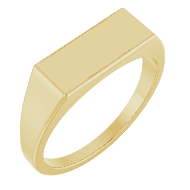 Rectangle Signet Ring