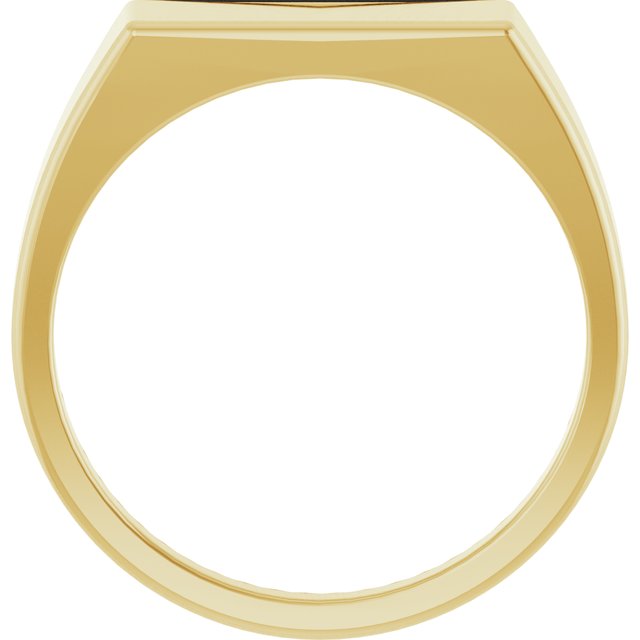 Rectangle Signet Ring