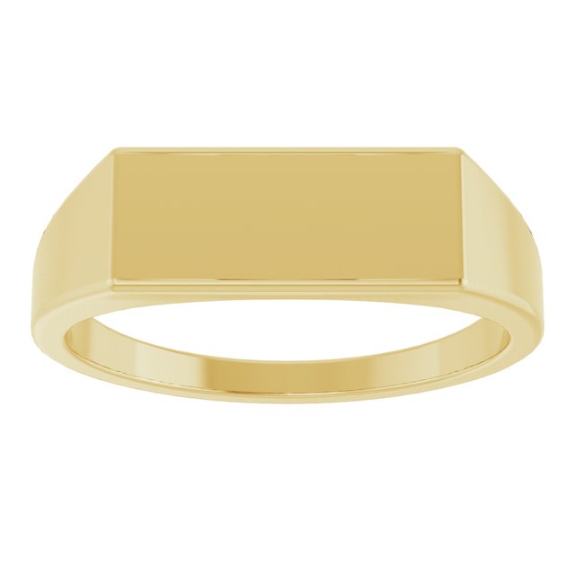 Rectangle Signet Ring