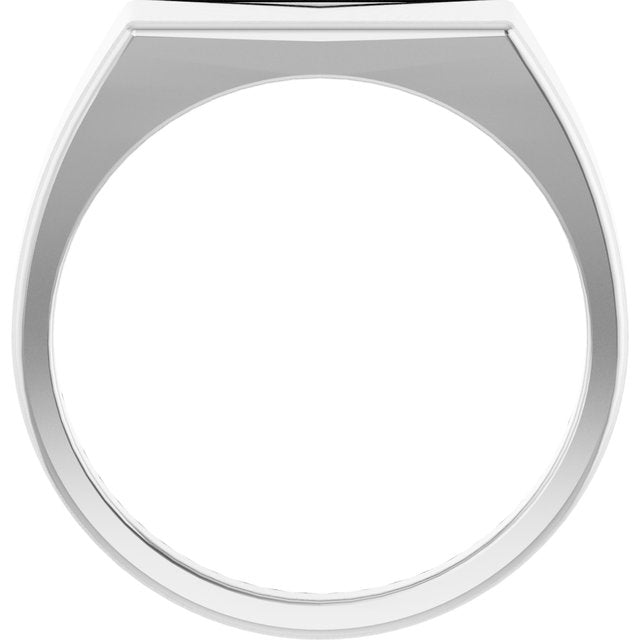 Rectangle Signet Ring