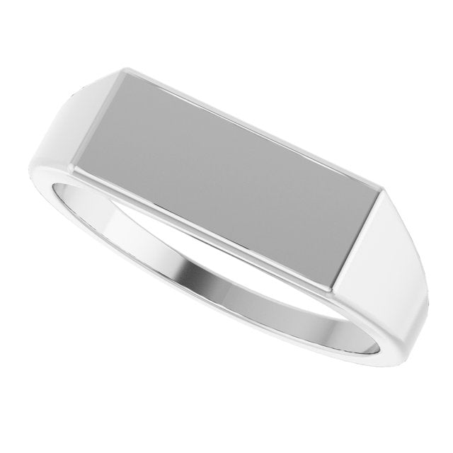 Rectangle Signet Ring