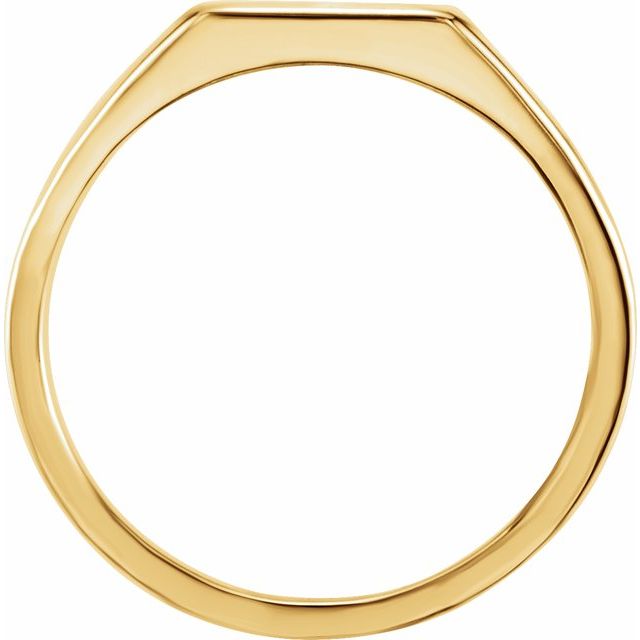 Rectangle Signet Ring