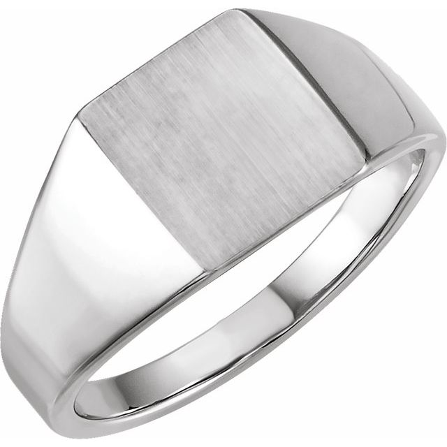 Rectangle Signet Ring