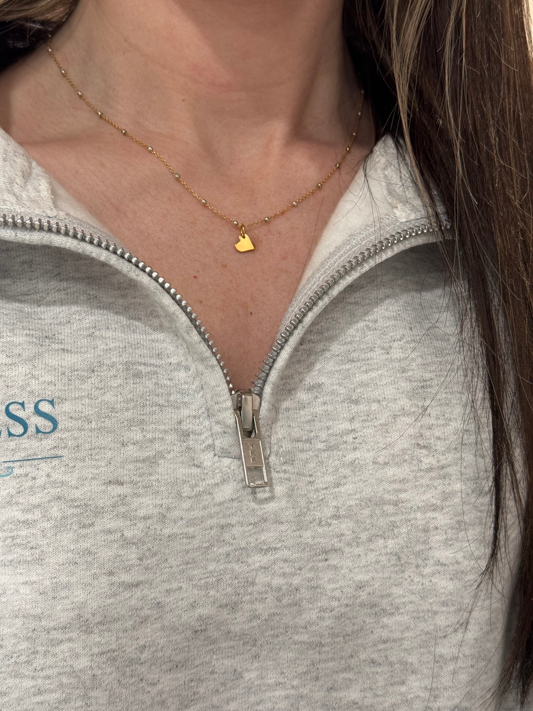 Elegant Heart Pendant Necklace