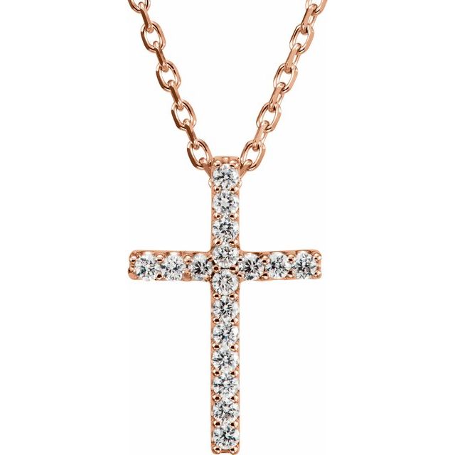 Petite Cross Necklace or Pendant