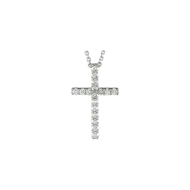 Petite Cross Necklace or Pendant