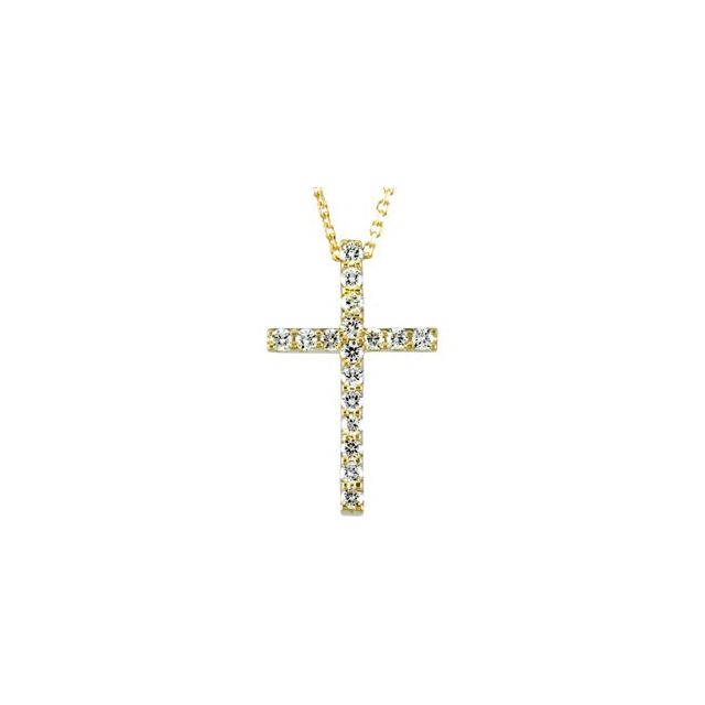 Petite Cross Necklace or Pendant