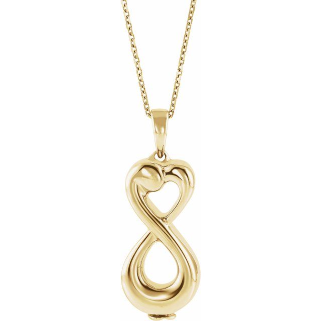 Infinite Love Ash Holder Necklace