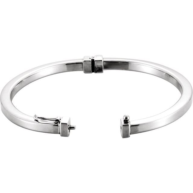 Hinged Bangle Bracelet