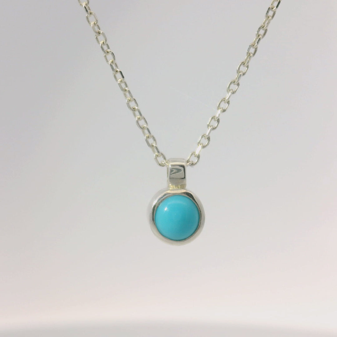 Elegant Natural Turquoise Necklace