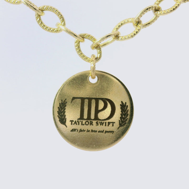 Elegant Taylor Swift Gold-filled Pendant Necklace