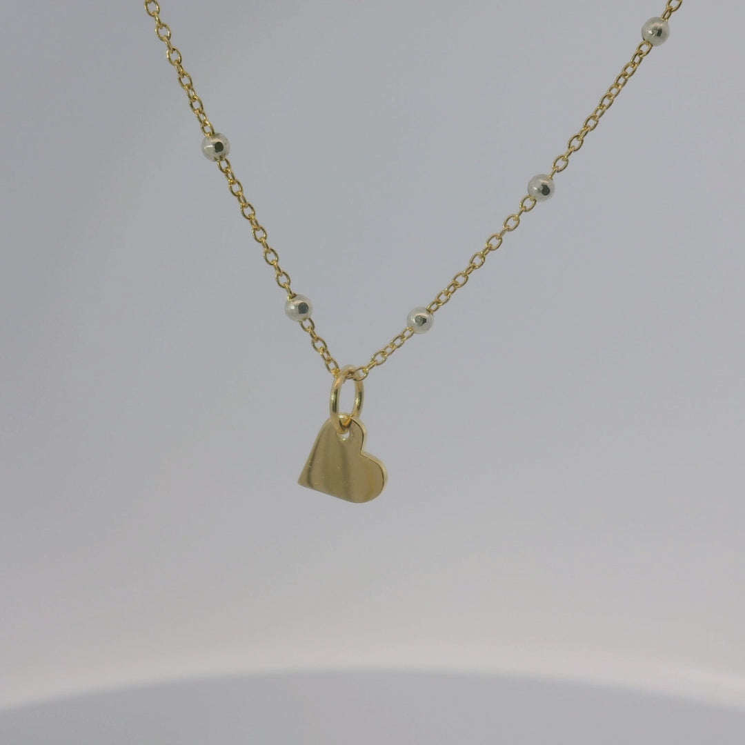 Elegant Heart Pendant Necklace