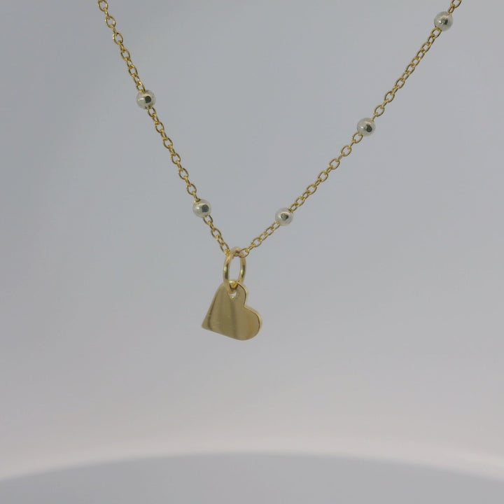 Elegant Heart Pendant Necklace