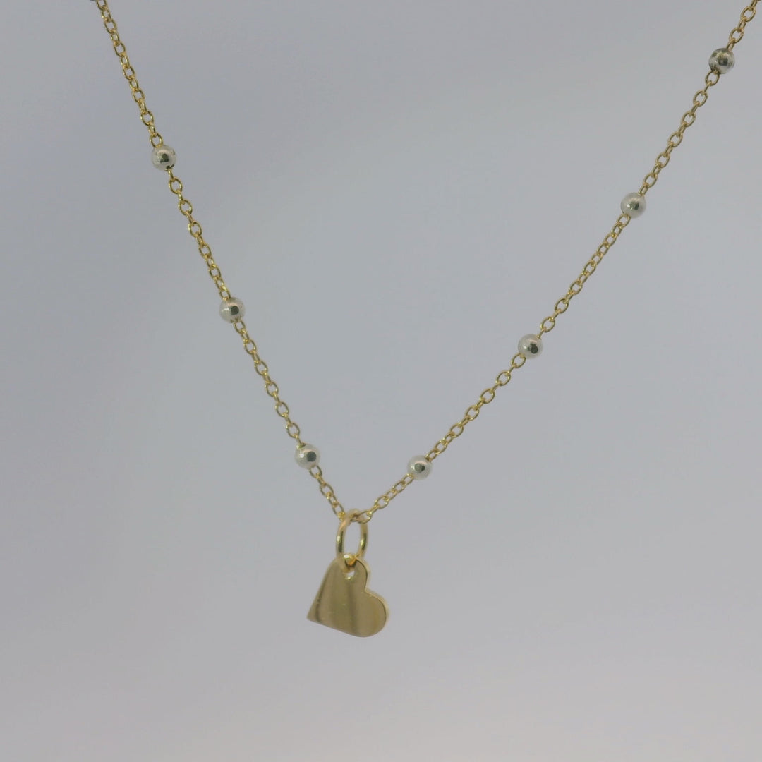Elegant Heart Pendant Necklace