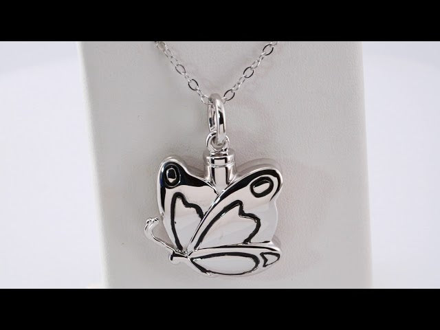 Butterfly Ash Holder Necklace